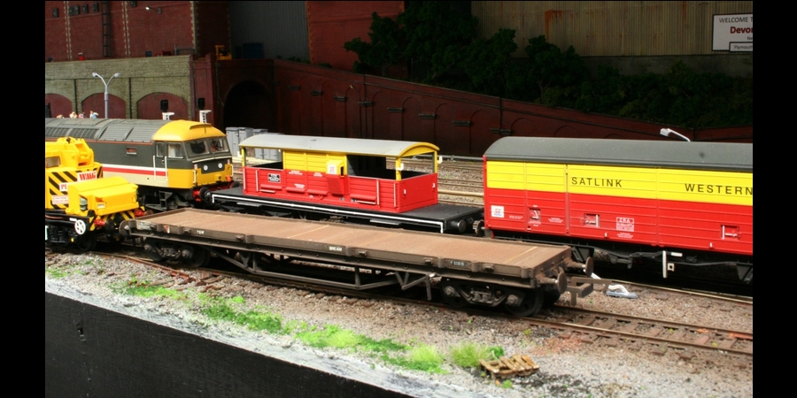 Various departmental wagons at Devonport Road CCE sidings